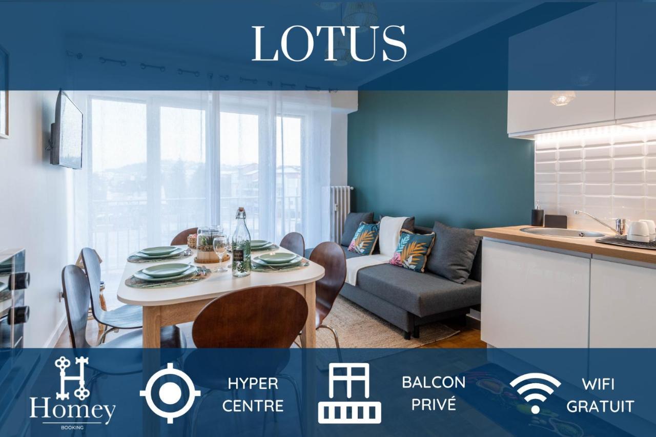 Homey Lotus Centre / Proche Gare Avec Acces A Geneve Annemasse Exterior foto